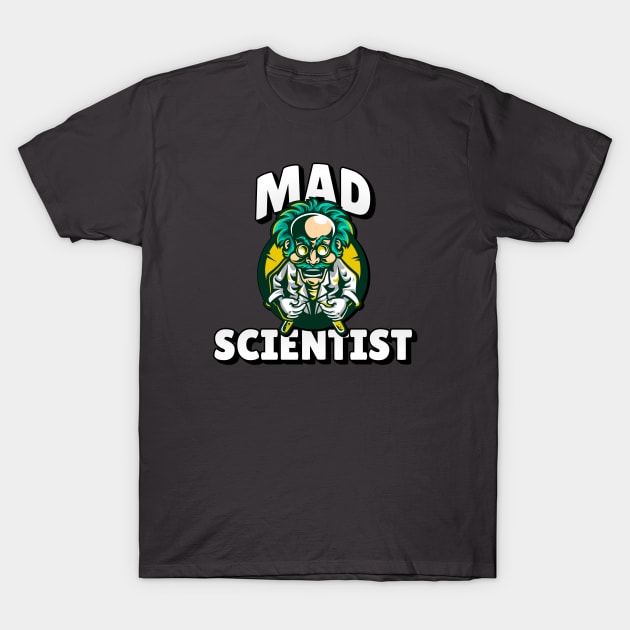 Mad Scientist Gear T-Shirt by orbitaledge
